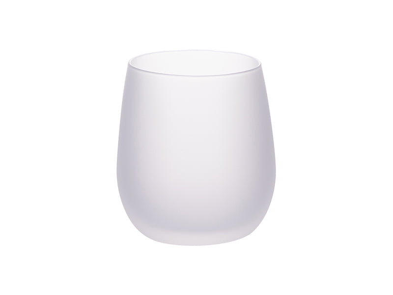Pearl Coating™ 10oz Sublimation Stemless Wine Glass Frosted - Pack of 12 - Joto Imaging Supplies Canada